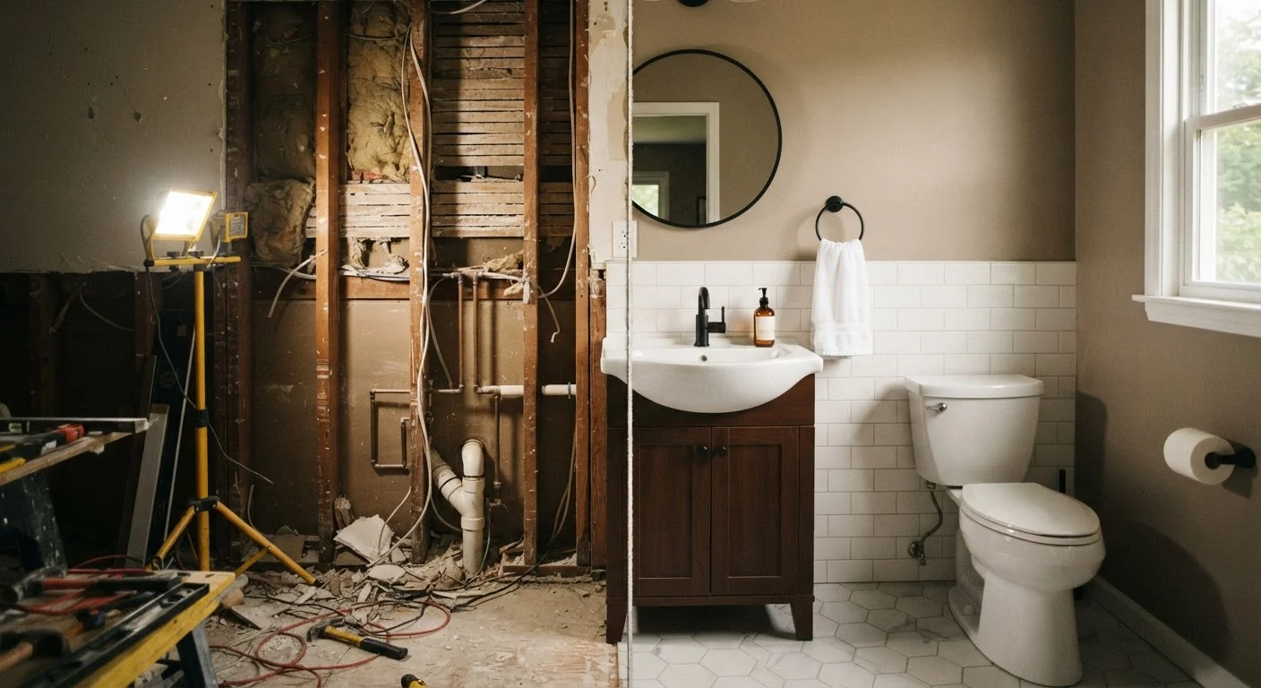 Bathroom Renovation vs. Cosmetic Refresh: Which One Does Your Space Actually Need?