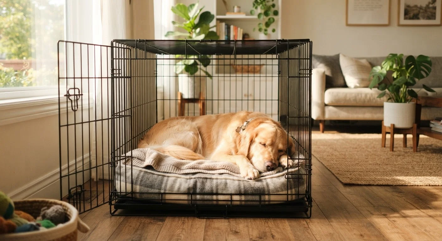 Crate Training vs. Free-Roaming: What Works Better for Dogs at Home