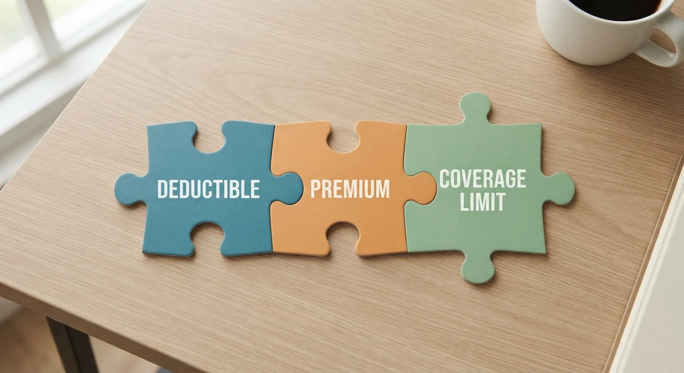 How Deductibles, Premiums, and Coverage Limits Work Together