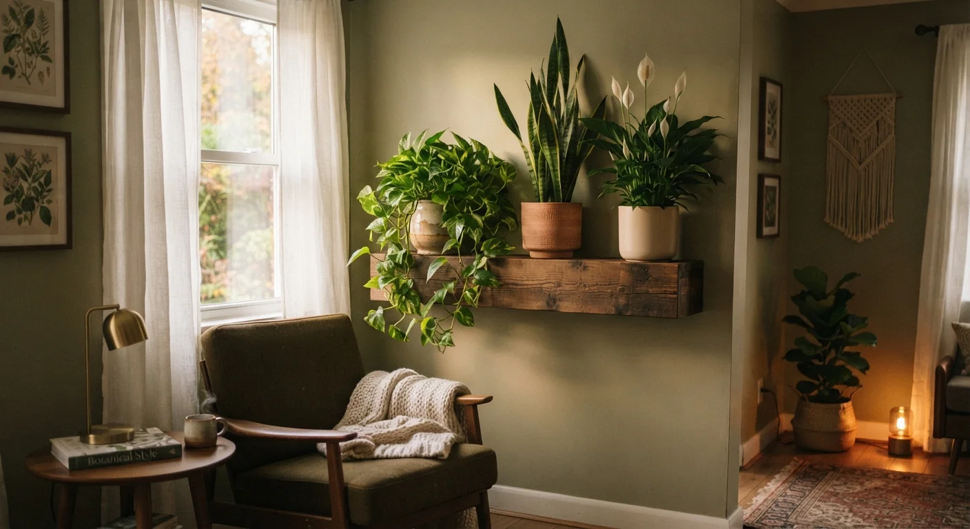 Indoor Plants That Genuinely Thrive in Low-Light Rooms