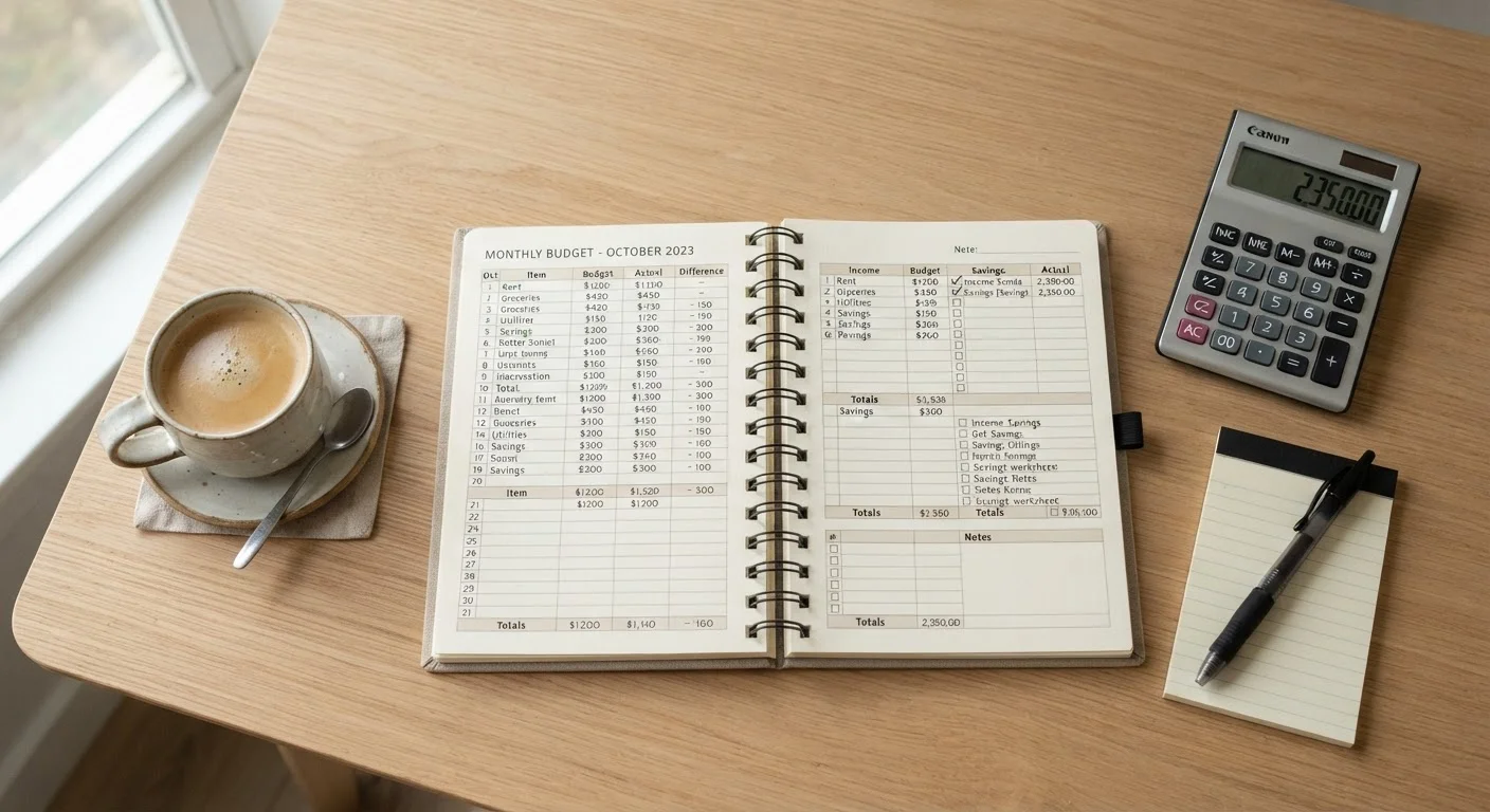 Monthly Budget Setup Checklist