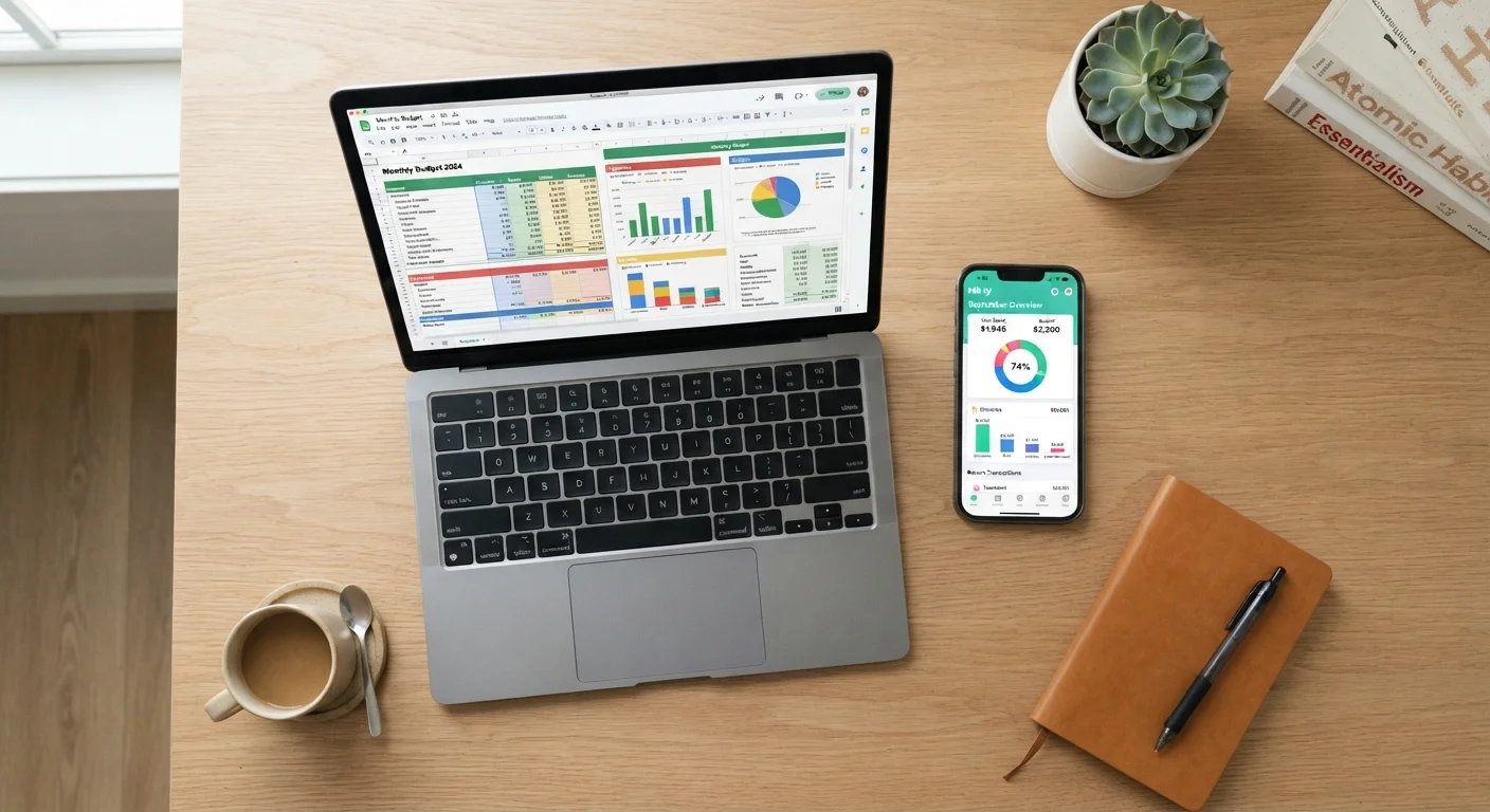 Spreadsheet Budgeting vs. Budgeting Apps: What the Tradeoffs Really Look Like