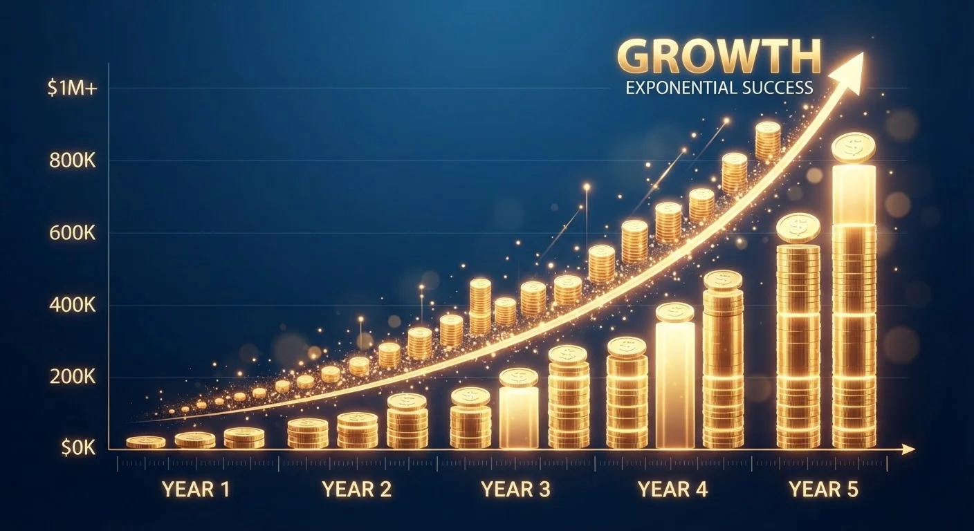 What Compound Interest Actually Does to Your Money Over Time