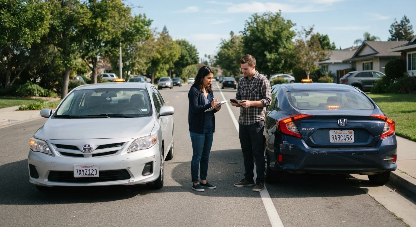 What to Do Immediately After a Minor Car Accident