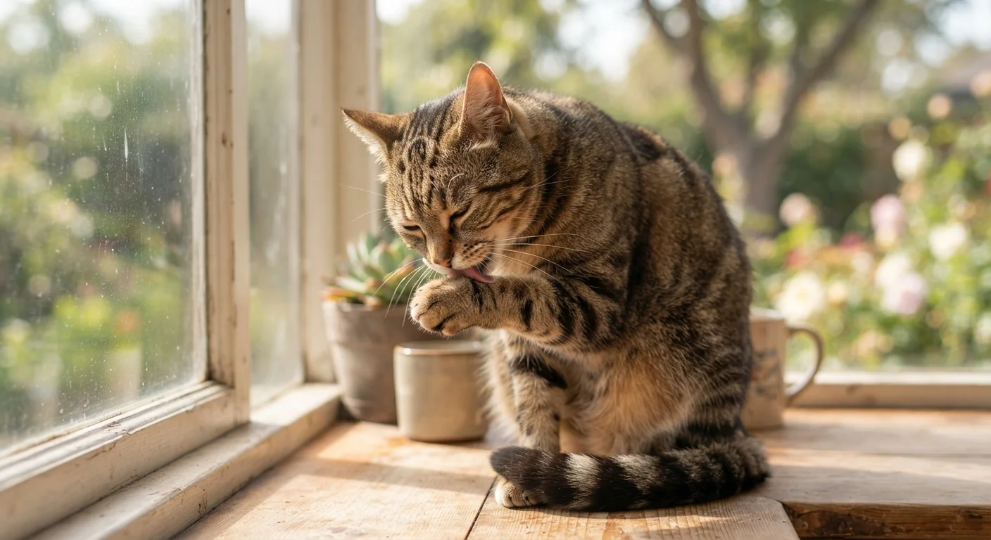 Why Cats Groom Themselves — and When It Signals a Problem