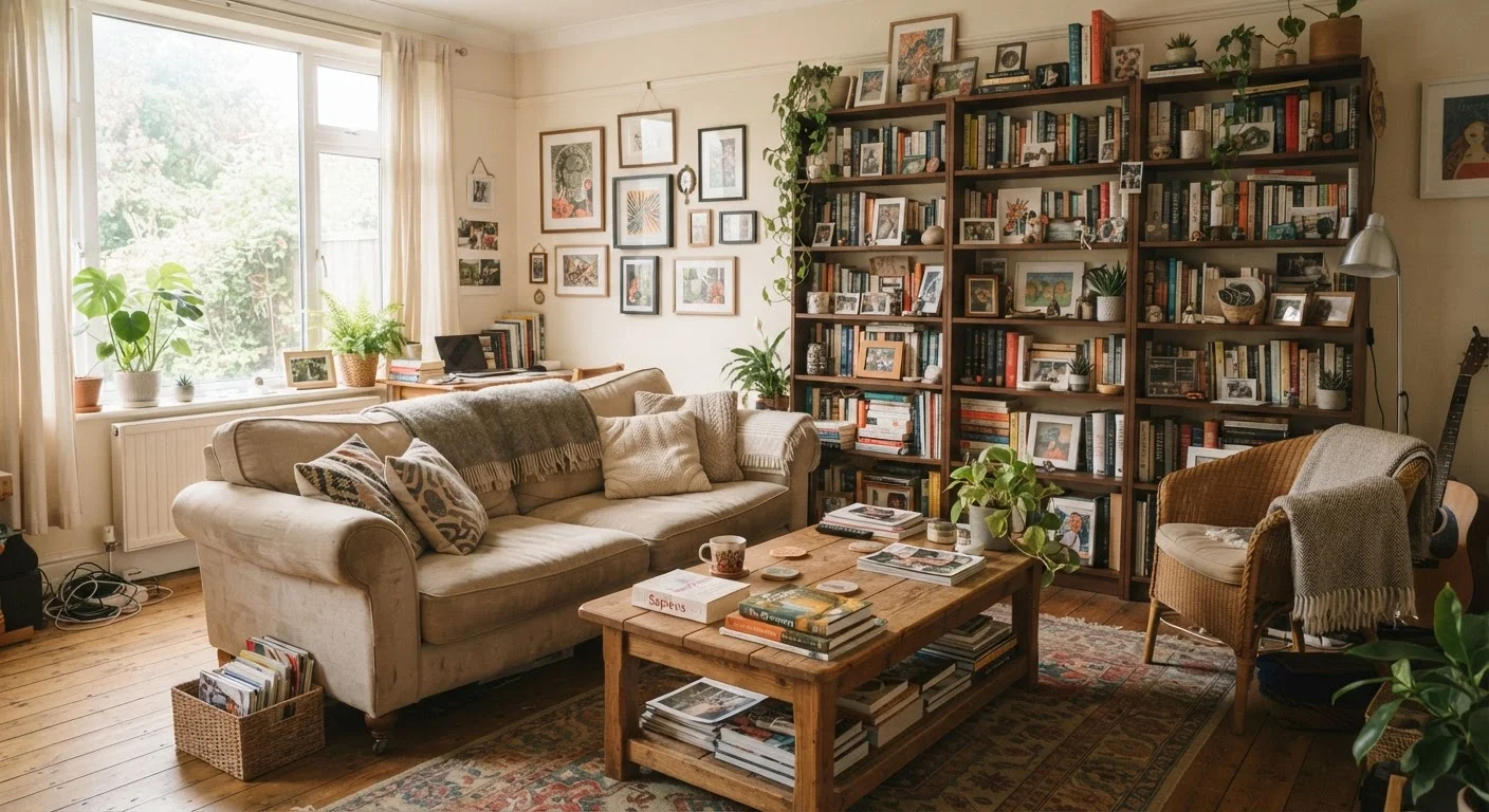 Why Your Living Room Feels Cluttered Even After Cleaning